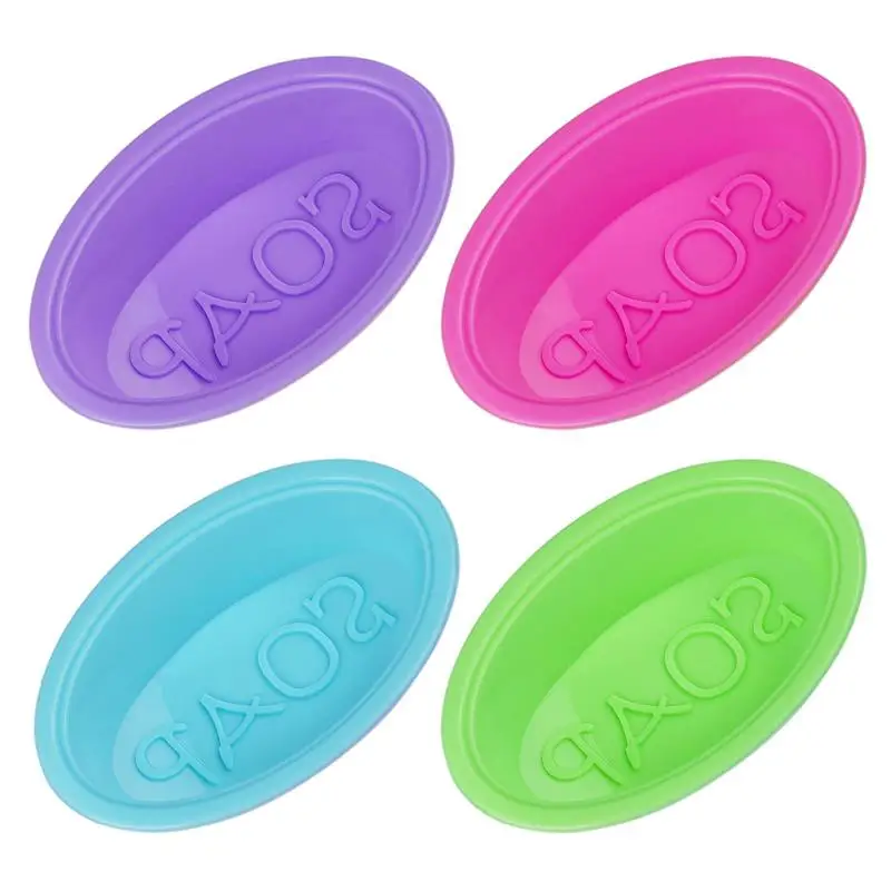 

Handmade Silicone Soap Mold Multifunction Candle Molds 3D Mould Soap Molds DIY Oval Shape Soaps Making Supplies Resin Crafts