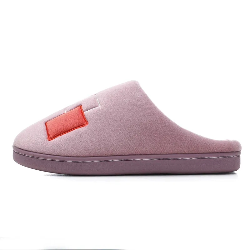

Fashion Slippers men women lovers Bedroom home Flat floor Couples Shoes Comfortable House male female footwear soft slippers