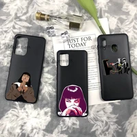 black humor movie pulp fiction phone case for samsung a71 a32 5g a51 a52 a31 a21 a20e a50 a40 a30 a20 a10 s silicone cover