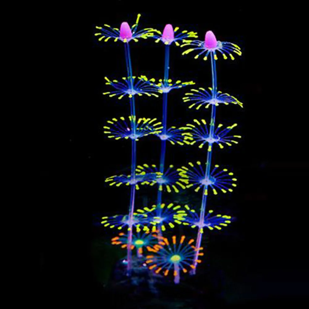 Подводный искусственный Коралл силиконовый световой эффект имитация коралловых