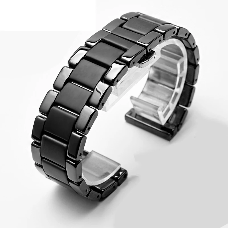 Ceramics watchband for Huawei GT2 GT strap glory magic dream with metal ceramic smart sports watch watch2 Pro bracelet  42 / 46m
