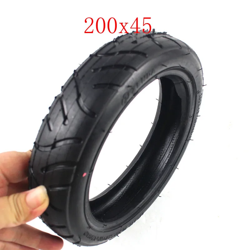 tire A 2 типа " размер 200x45 и внутренний для шин Надувное колесо и ступица для E-twow S2 скутер M8 M10 пневматическое колесо - Цвет: tire A