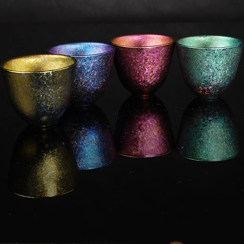 Чайная чашка из чистого титана Ледяной цветок - Цена: 1 366,90 руб.