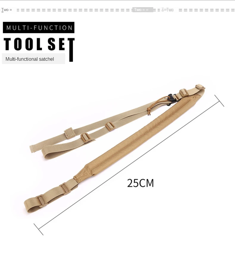 

Hunting Gun Sling Strap 2 Point Airsoft Rifle Strapping Belt Military Shooting Tactical Duty Carrying Accessories