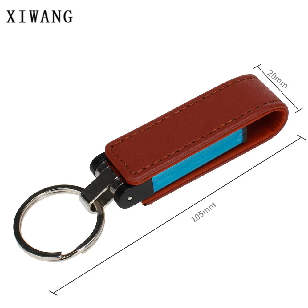 

metal leather key chain usb flash drive 4GB 8GB 16GB pen drive 32GB 64GB mobile usb disk 128gb Pendrive usb 2.0 usb memory stick