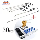 Автомобильный инструмент для удаления вмятин без покраски, инструменты для ремонта от града, крючки, стержни