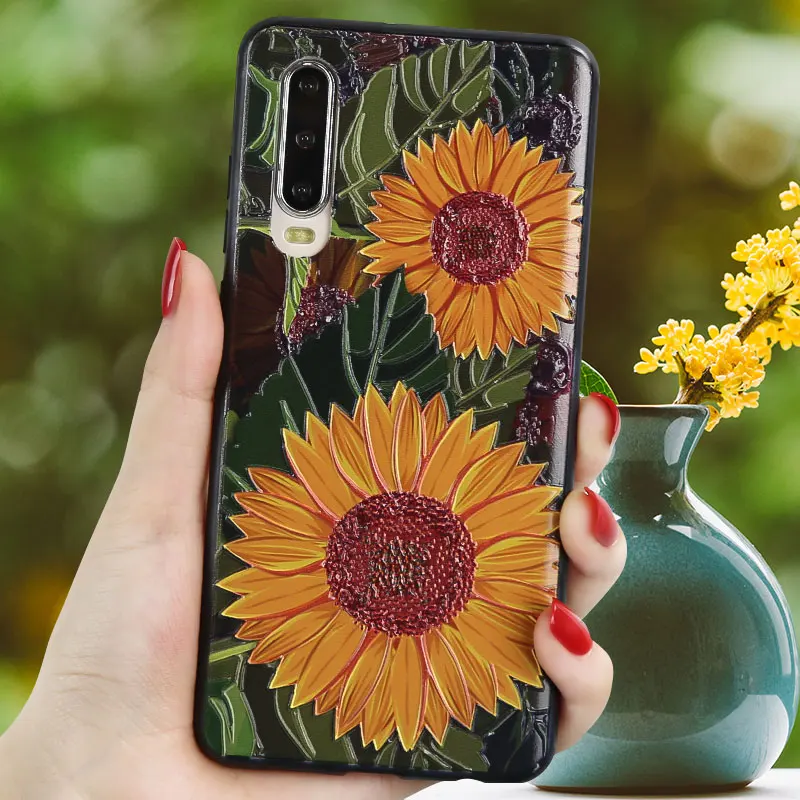 Для huawei Y5 Y6 Y7 Prime 2019 чехол 3D для P30 Pro Lite из термопластика черный 2018 | Мобильные