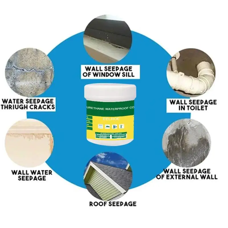 

New Hot Innovative Sealer Mighty Paste Polyurethane Waterproof Coating for Home House Bathroom Roof