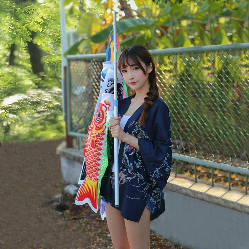 

New 70cm Koi Nobori Carp Wind Socks Koinobori Colorful Fish Flag Hanging Wall Decor