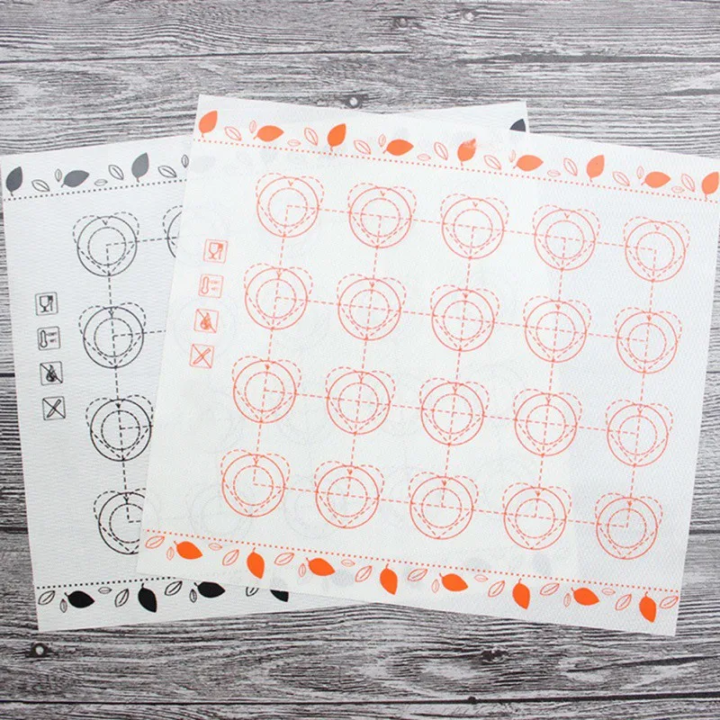 Коврики для выпечки Macaroons вкладыши сахара антипригарные многофункциональный