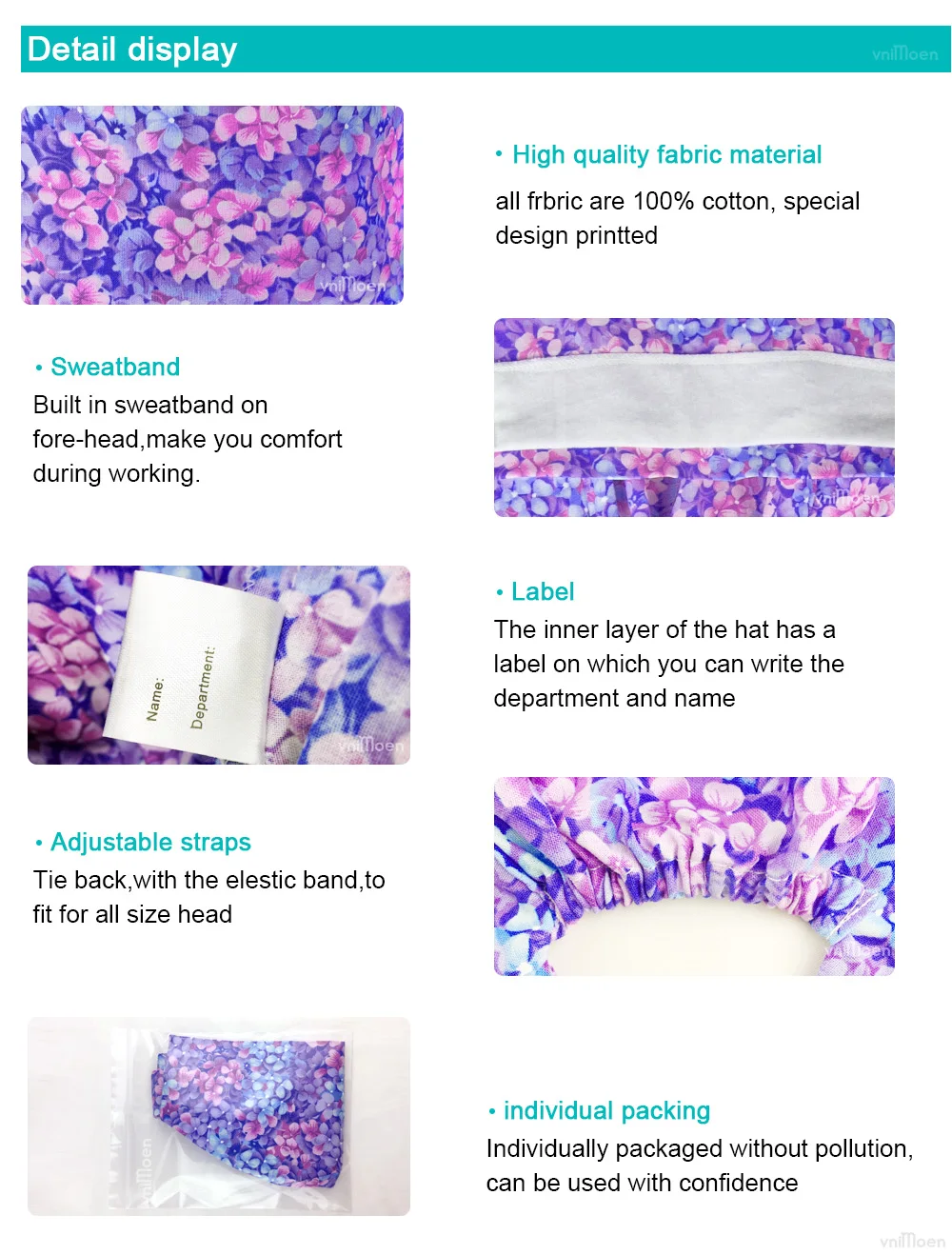 Оптовая продажа головной убор с рисунком головная поглощающая пот маска для