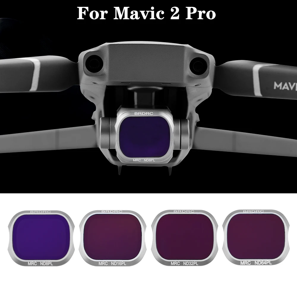 

Фильтр объектива для дрона Mavic 2 Pro ND8 PL/ND16 PL/ND32 PL/ND64 PL