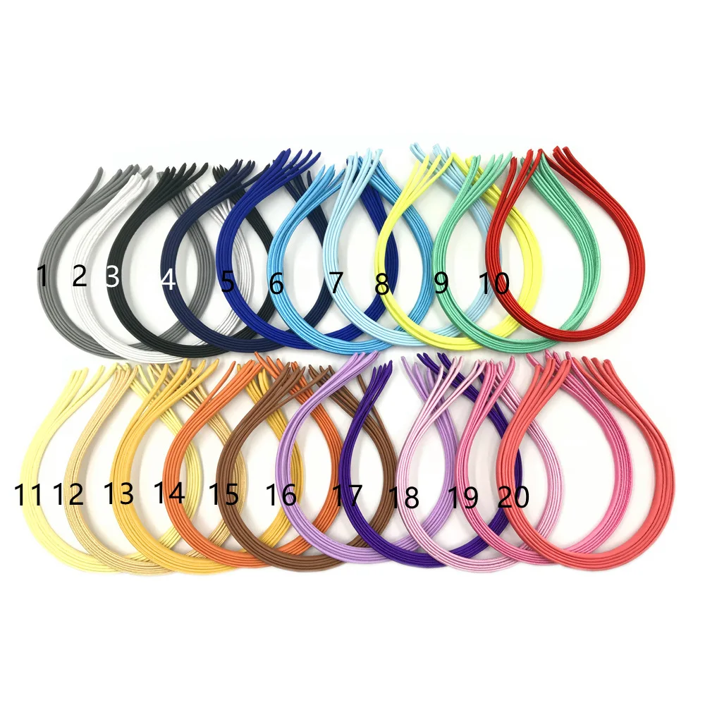 500 шт. металлические повязки для волос 20 цветов |