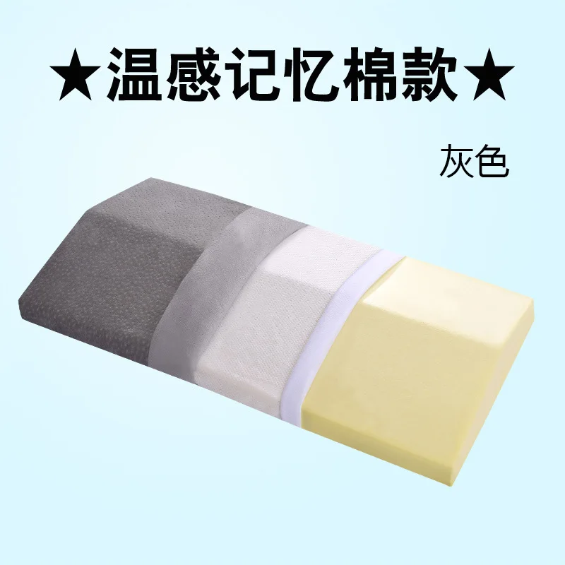 01 Gray Поясничная Подушка для сна, подушка для поддержки позвоночника, облегчение боли в пояснице, наполнитель для подушек, Корректор осанки, валик - Цвет: 01 Gray