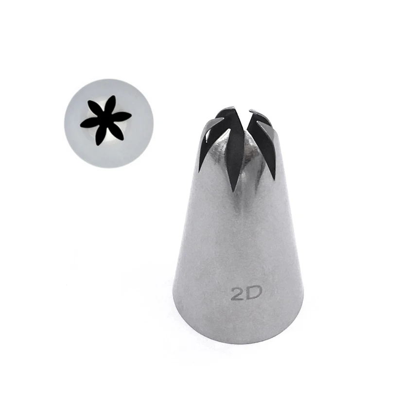 2D # насадки для украшения тортов из нержавеющей стали | Дом и сад