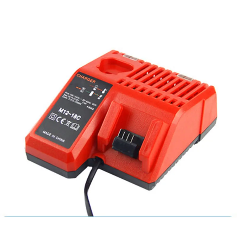 Портативный M12-18C Li-Ion Батарея Зарядное устройство для Милуоки 12 V 14 4 18V C1418C