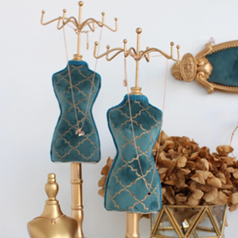 Бархатная Подставка для ювелирных изделий бархатный чехол подставка Подвесная