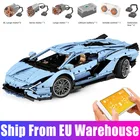 Высокотехнологичный автомобиль Mould King с дистанционным управлением через приложение, Venenosd Lamborghinisd шпандур, строительные блоки, кирпичи, детские игрушки, подарки