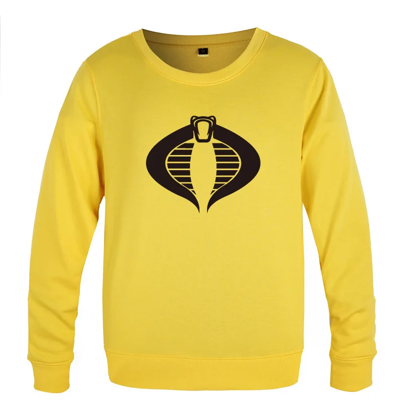 Свитшот мужской с длинным рукавом и круглым вырезом демисезонный | Мужская