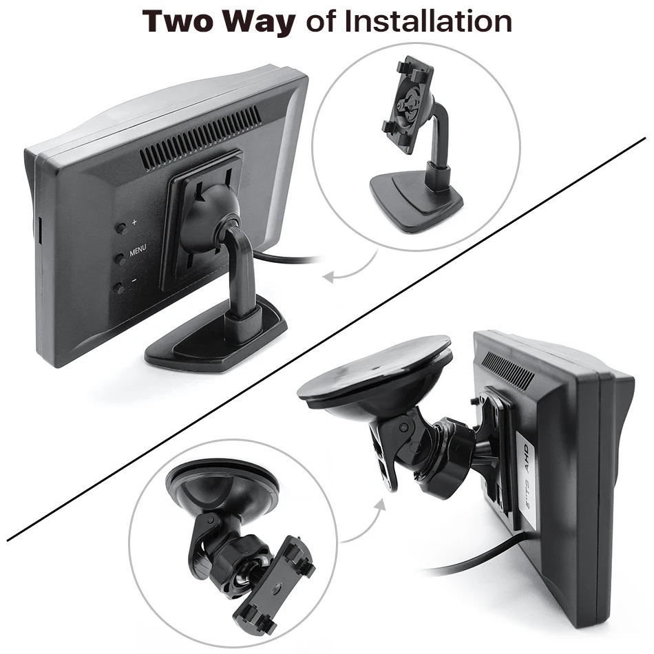 GreenYi 5 дюймовый аналоговая камера высокого разрешения автомобиля для контроля