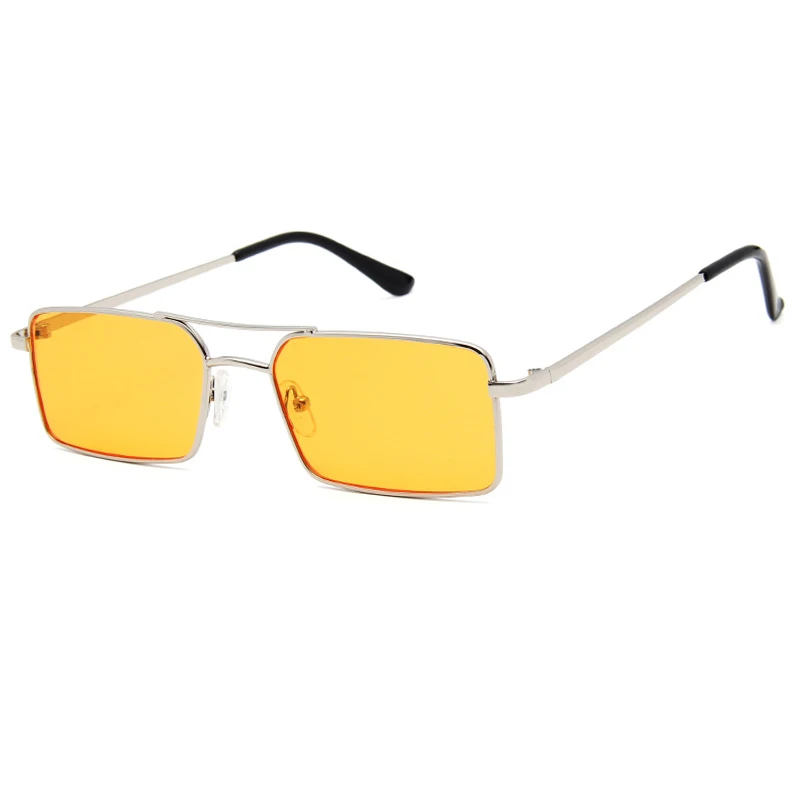 Мужские и женские солнцезащитные очки OEC CPO винтажные квадратные металлические в