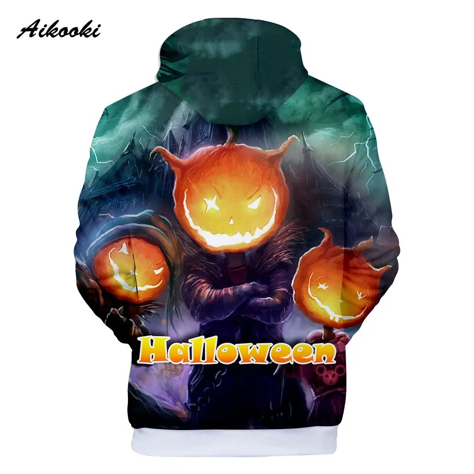 

Halloween Pop Harajuku Hoodies Sweatshirt Winter/Autumn Men/Women Street wear All Hallows' Day 3D Printed