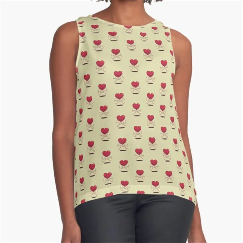 

Women Vintage Sleeveless T Shirt Blue berry Breakfast Printed Summer O-neck tank tops Harajuku Pullover Vest Lady Tee Shirt tops