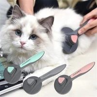 pet hair remover brush dog grooming removal comb cat hair trimmer flea needle beauty comb accessories multi purpose tool