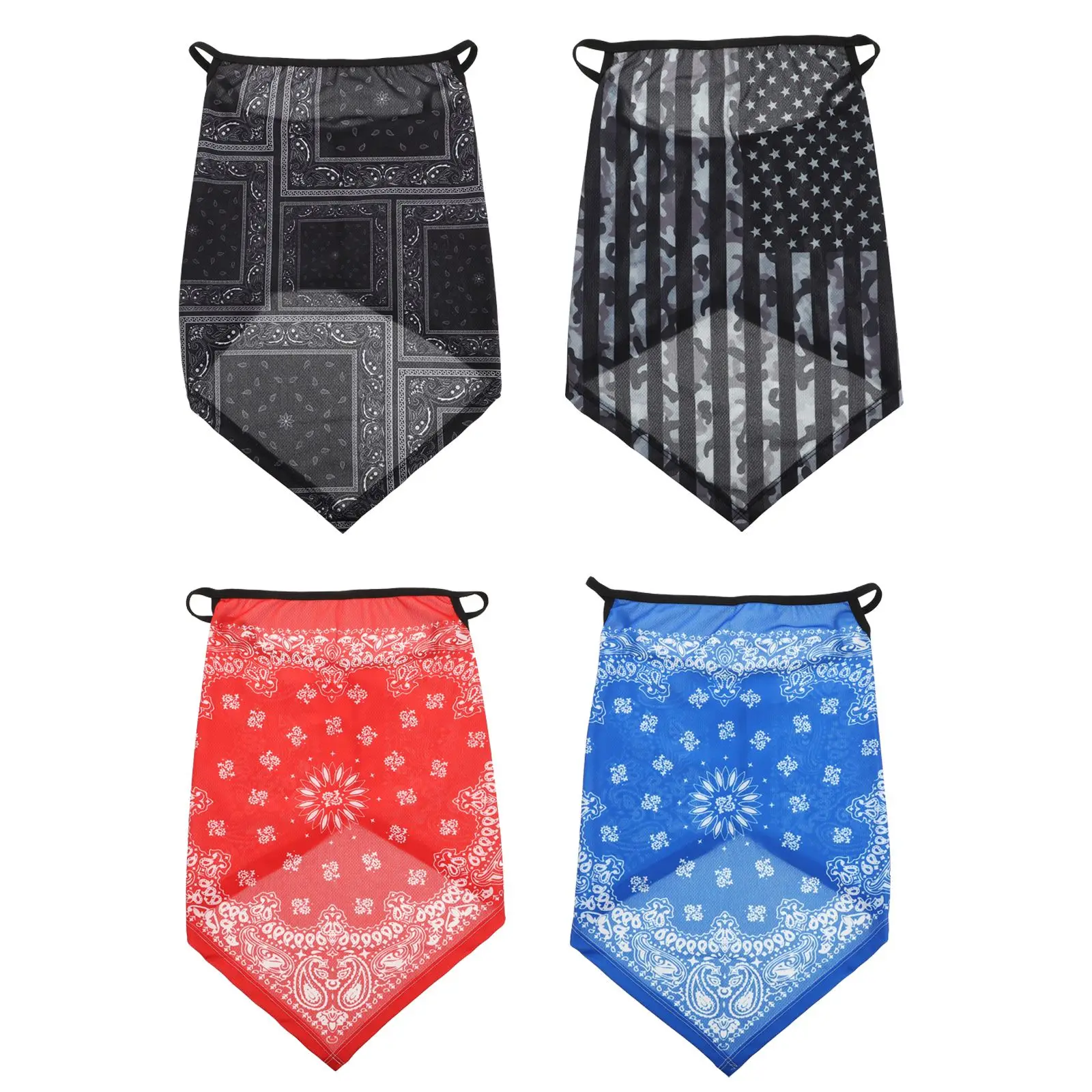 

4 шт. удобные практичные многофункциональные ветрозащитные прочные уличные пыленепроницаемые полотенца