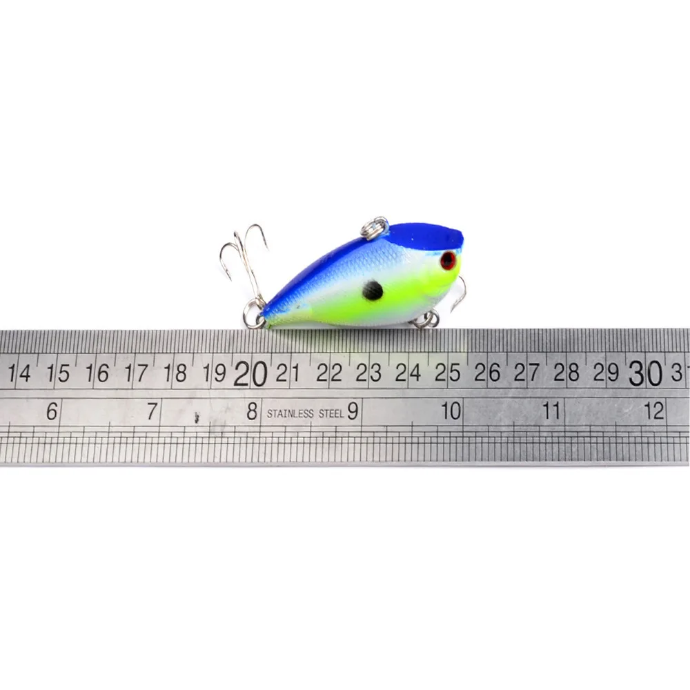 5 шт./компл. длинное бросание Вибрирующая наживка 55 мм 7 г Swimbait звук воблер (Wobbler) 6 #