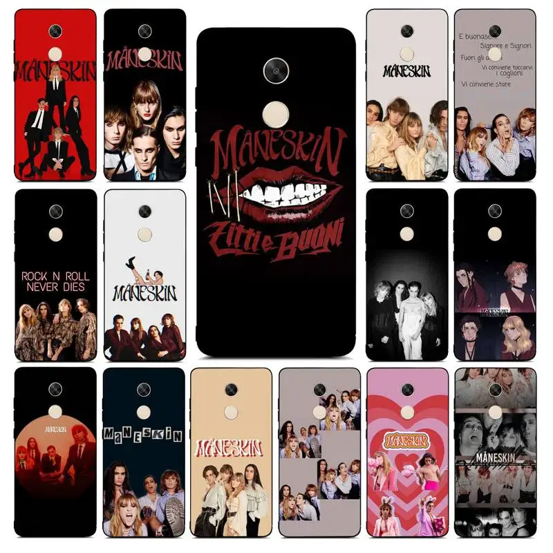 

Yinuoda Maneskin Damiano David Phone Case for Redmi Note 8 7 9 4 6 pro max T X 5A 3 10 lite pro