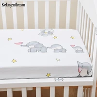 100 cotton crib fitted sheets with elastic band baby aldult mattress covers printed newborn infant bedding set kids cot sheet