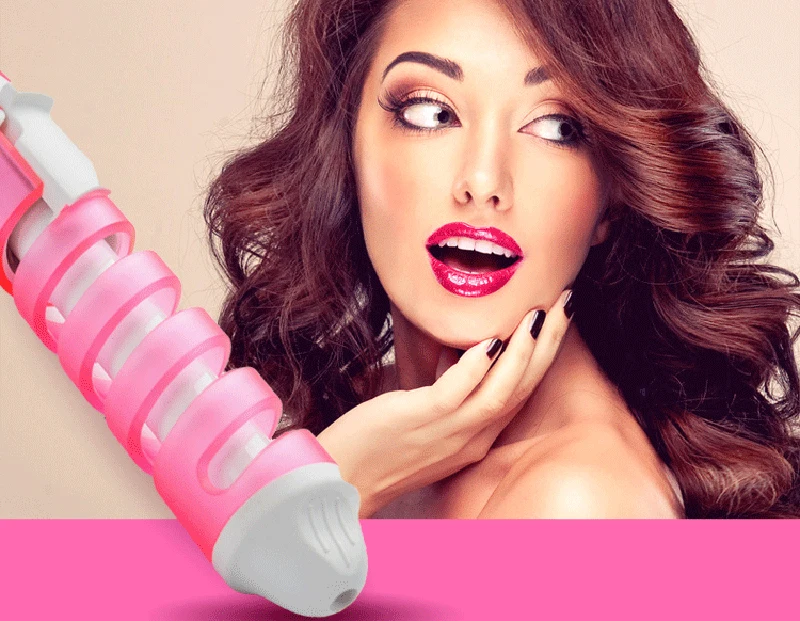 Portable Hair Curler Roller Spiral Curling Iron Salon Electric Beauty Wand Professional Styler | Красота и здоровье