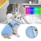 Одежда для домашних животных, котов одежда для кошки, одежда для восстановления после операции, для стерилизации ран домашних животных, от клещей, товары для животных, хирургические костюмы для восстановления