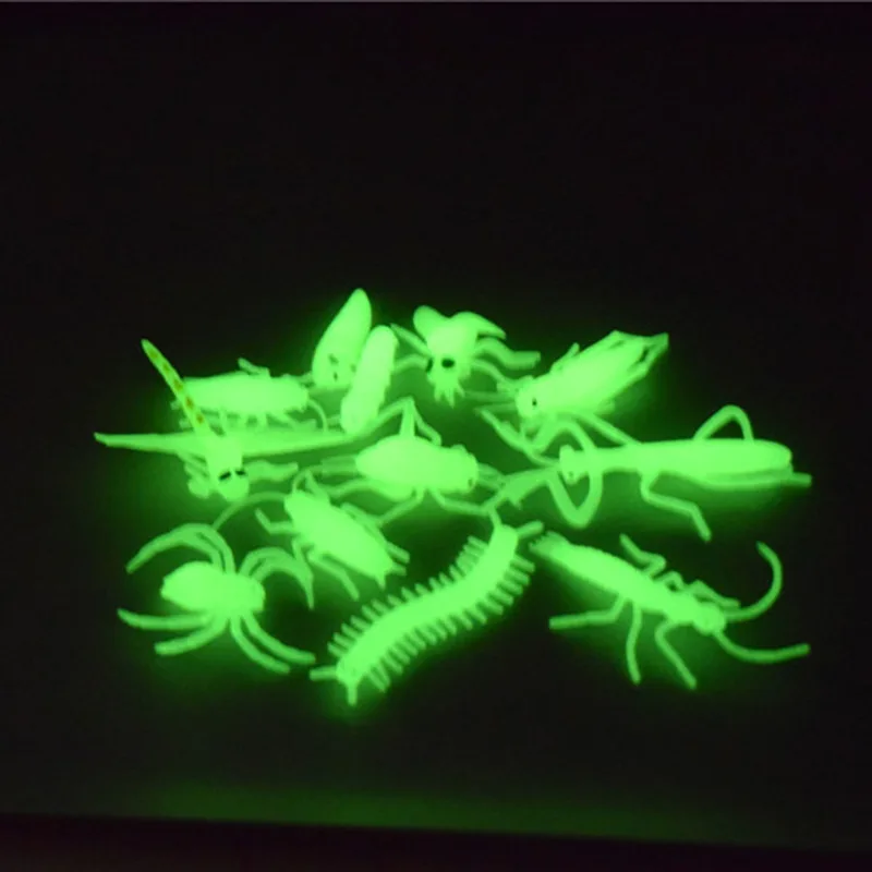 12 шт. светящиеся пластиковые насекомые | Дом и сад
