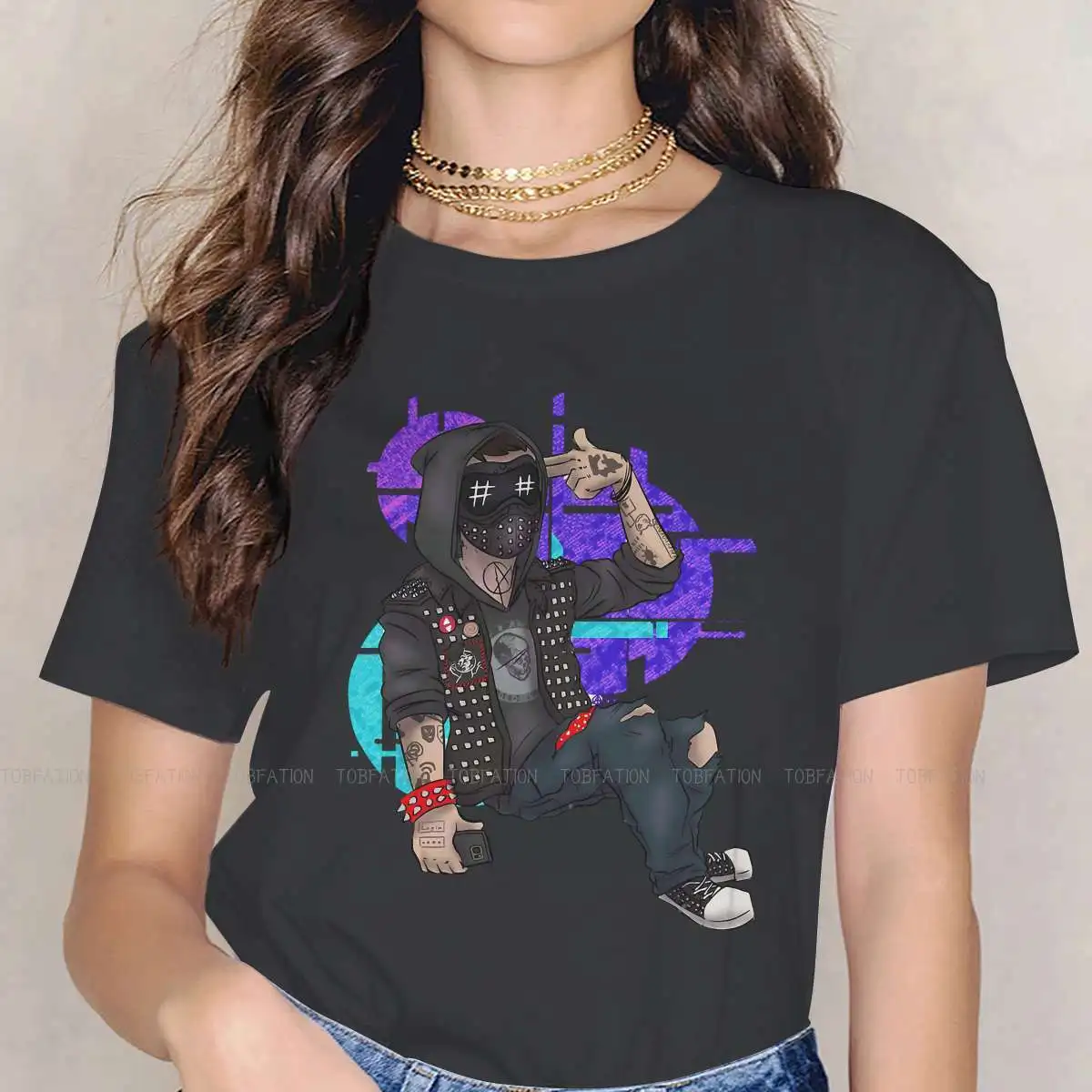 

Оригинальные футболки Watch Dogs, персонализированная футболка, забавная одежда