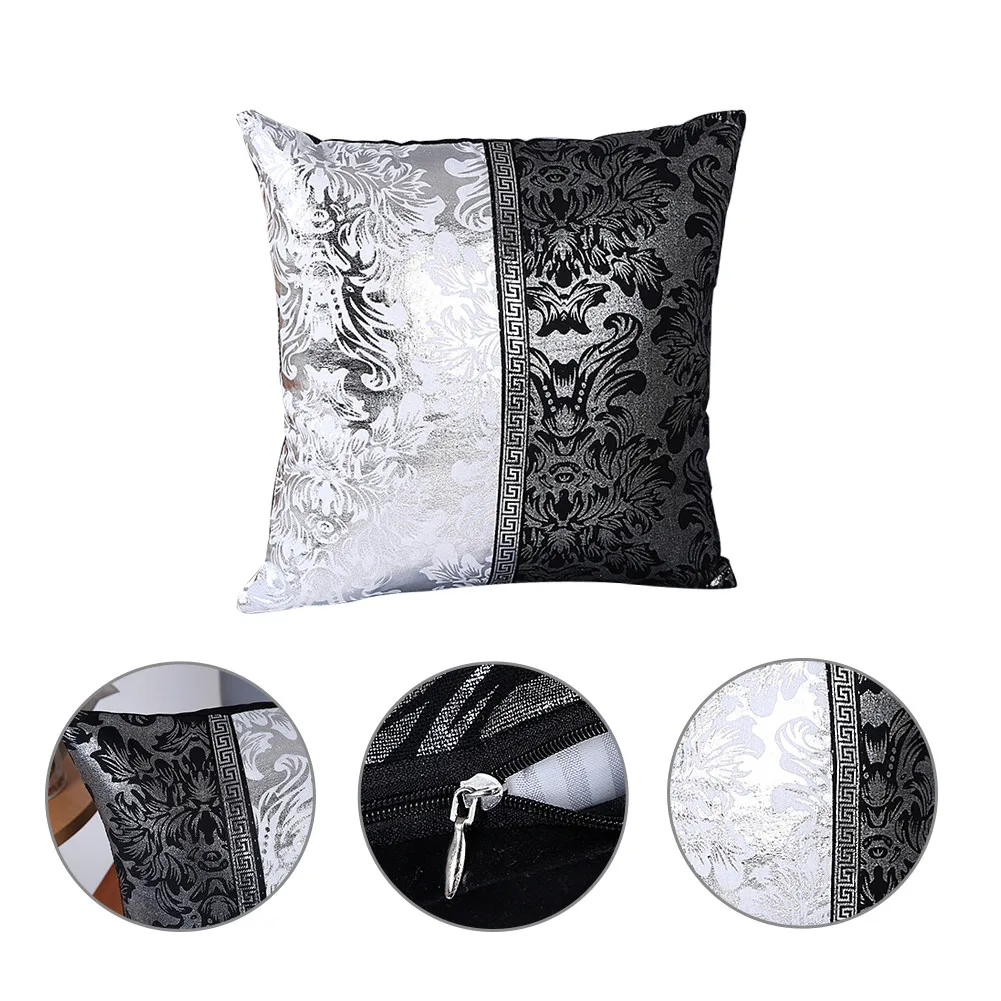 45*45CM Throw Pillow Case Active Printing Dyeing Cotton Canvas Cushion Cover For Sofas Cars|Наволочки| |
