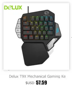Delux M618 эргономичная Вертикальная Мышь USB Проводная оптическая Регулируемый 600/1000/1600 Точек на дюйм мышь, 6 кнопок, правая рука компьютер игровая мышь