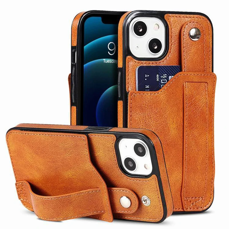 

Кожаный чехол для iPhone 13 12 11 Pro Max, чехлы с отделением для карт, Кожаные чехлы с откидной крышкой для iPhone X XR XS Max 7 8 Plus 12 13 Mini SE 2020