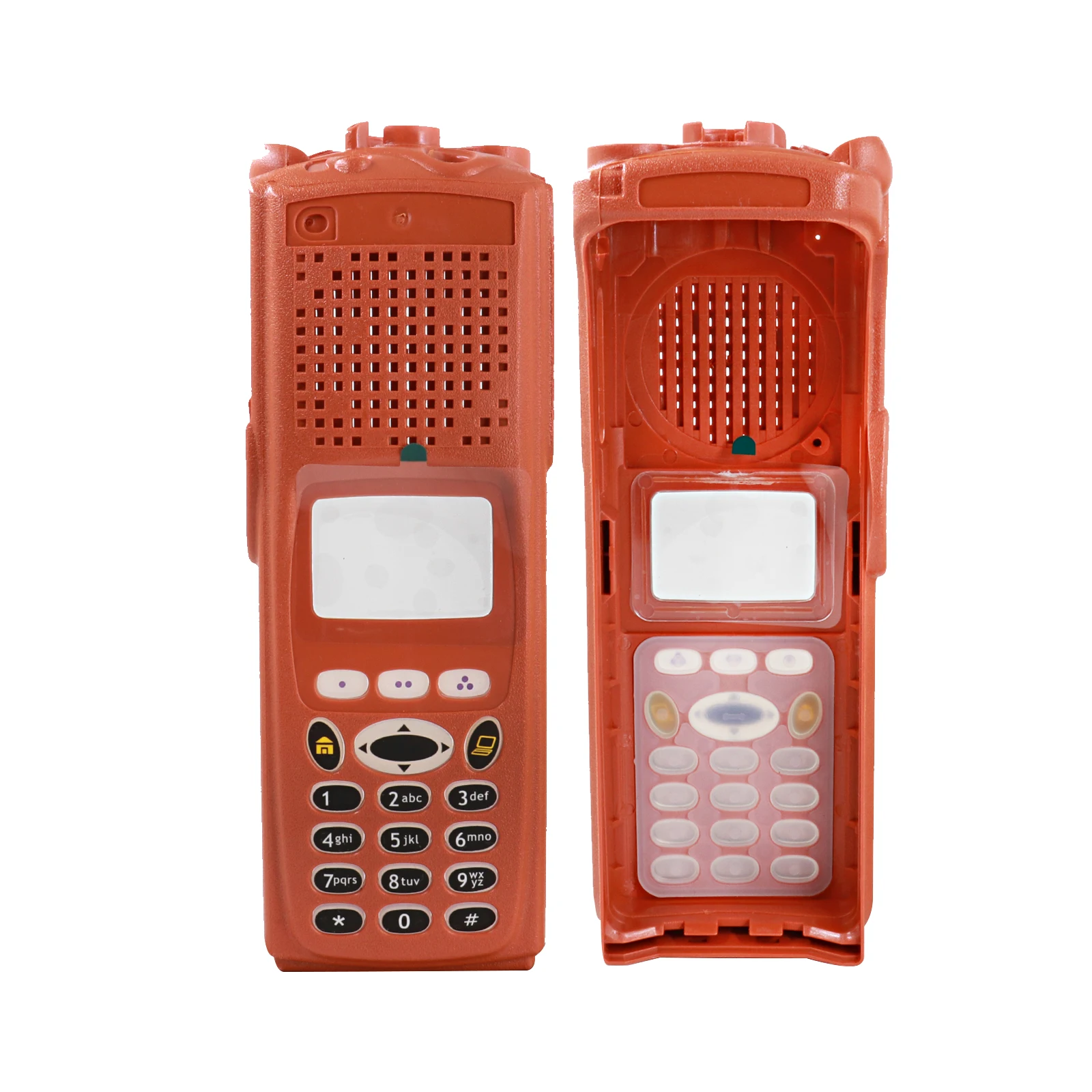 Walkie Talkie Replacement Repair Housing Case Cover For XTS5000 Model 3 M3 Two Way Radio Orange