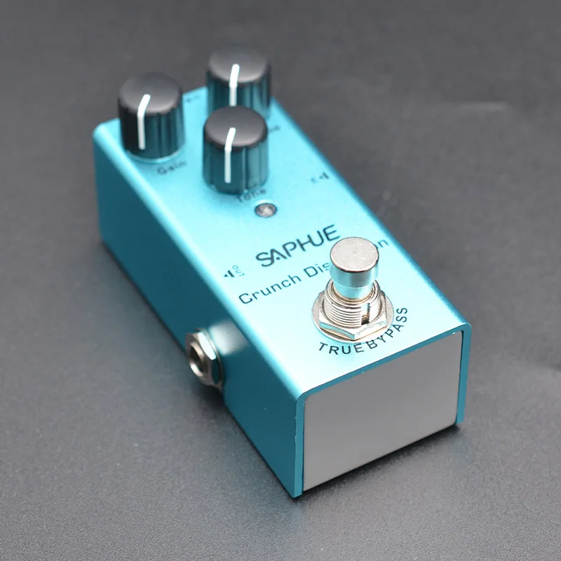 Электрическая гитара хрустящая педаль искажения усиление/громкость/тональная