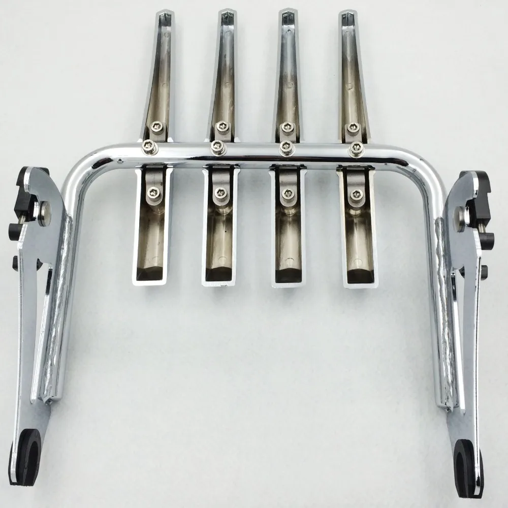 Послепродажный стелс-кронштейн для багажа полка крыльев Harley Davidson Touring Road King Street