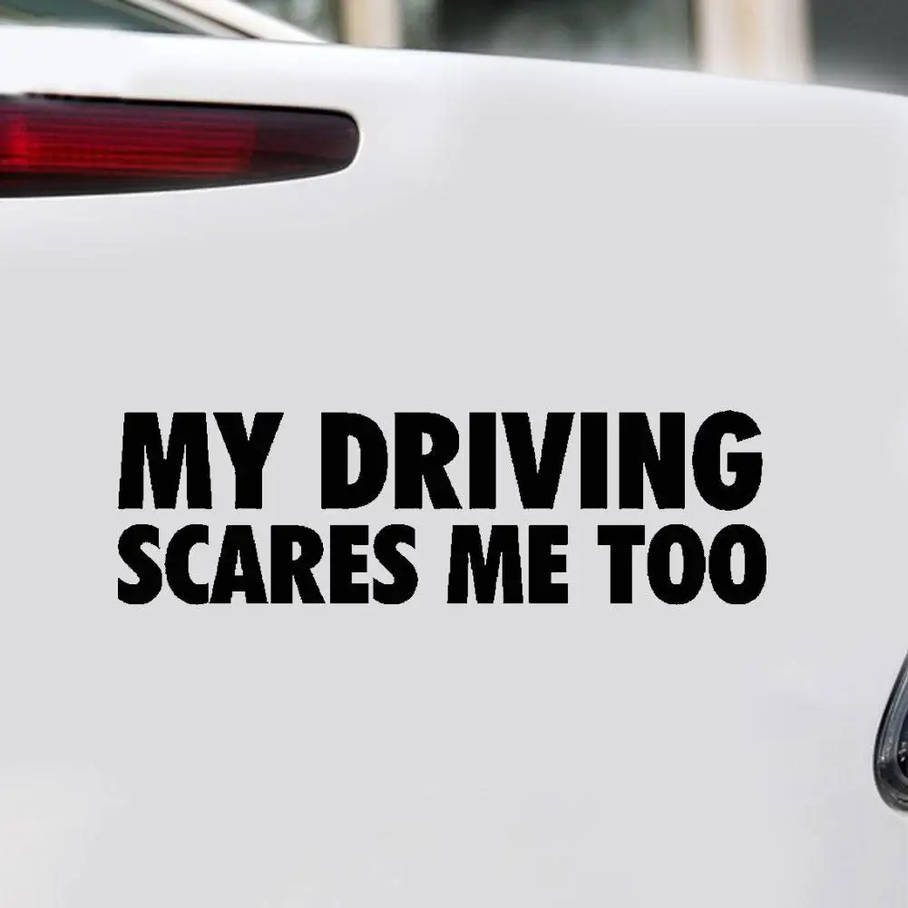 My Driving Me Too Funny Car Truck автомобильные светоотражающие наклейки декоративные