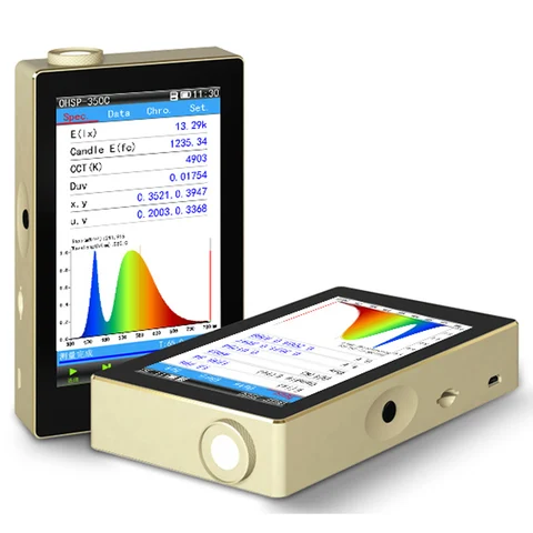 Hopoocolor OHSP350C Портативный спектрометр CCT CRI Meter Lux Test Light