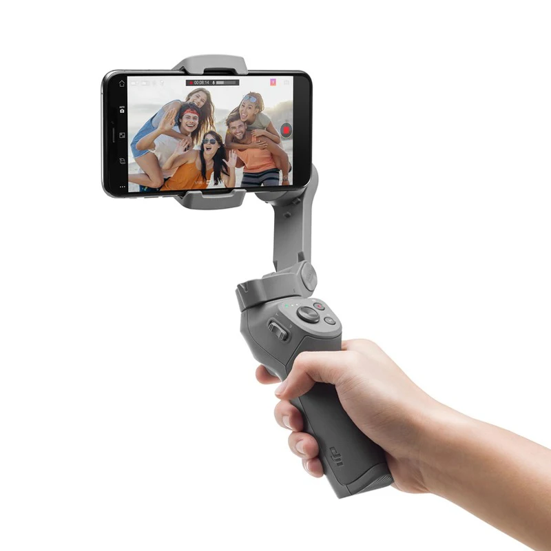DJI Osmo Mobile 3 Combo 3-осевой Ручной Стабилизатор складной портативный шарнирный держатель стабилизатор для смартфона управление жестами
