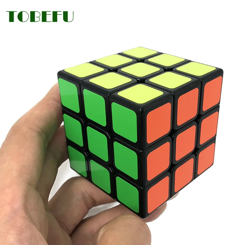 TOBEFU Профессиональный Кубик Рубика 3x3x3 скоростной конкурс Cubo снятие стресса
