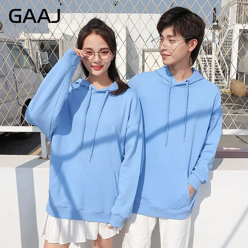 GAAJ 100 хлопок мужские толстовки Женская верхняя одежда высокого качества Мужская