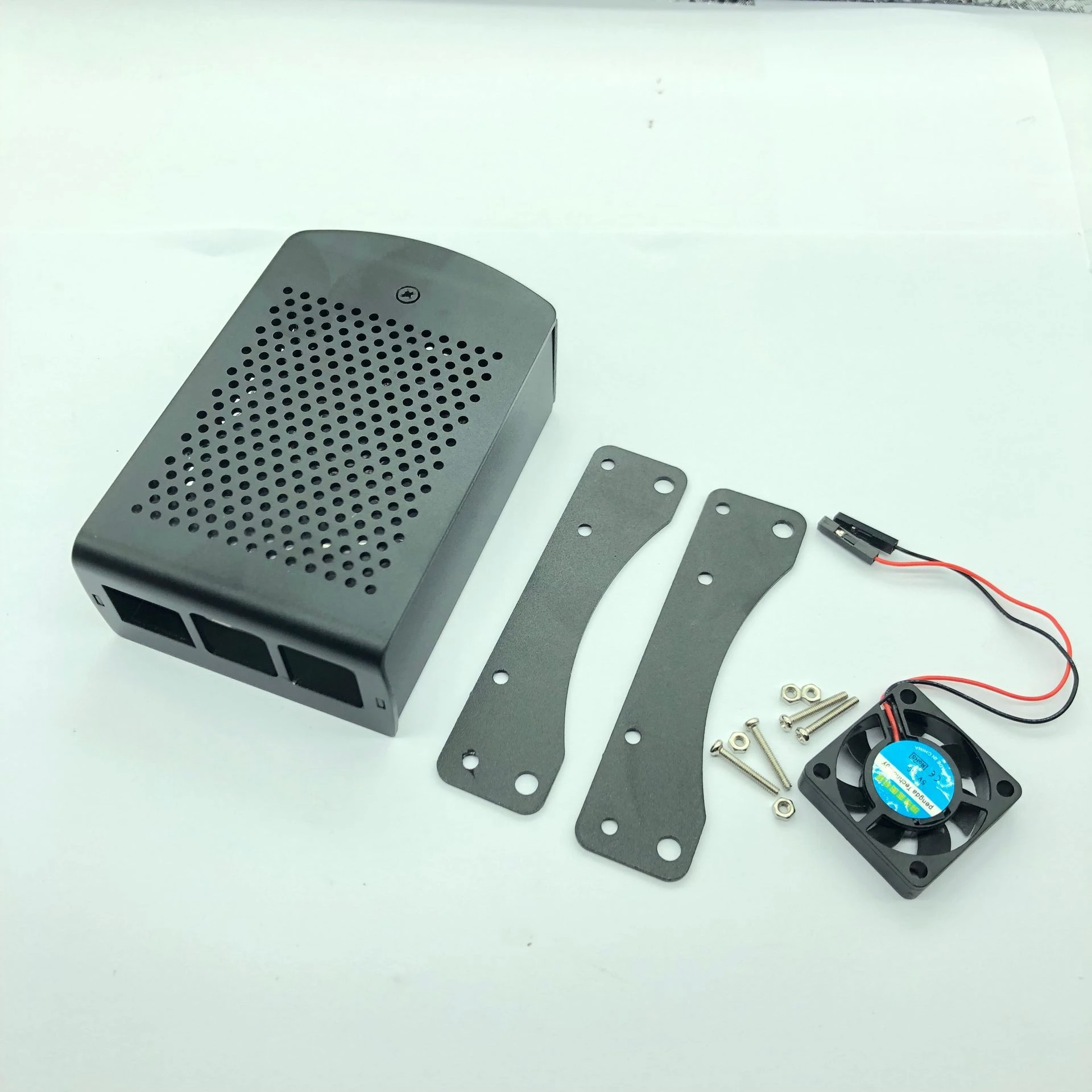 Raspberry Pi 4 Aluminum Case Black Metal Shell Silver Box Green Enclosure for RPI Model B 4B | Электроника
