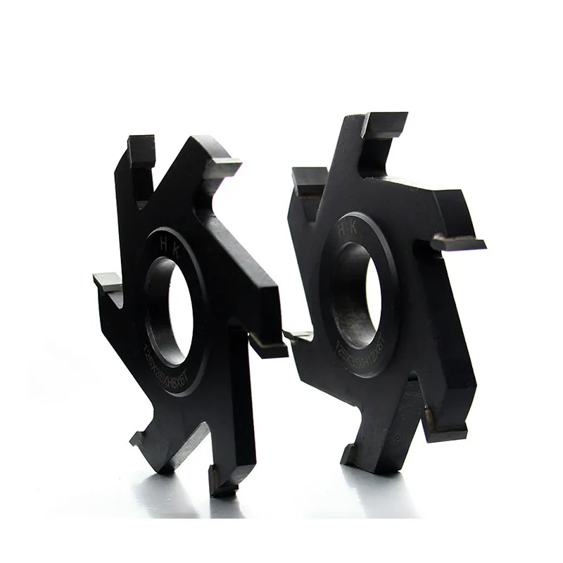 

High quality 6 flutes cnc perforation blade deep grooving end mill cutting tool external diameter 125mm dovetail milling cutter