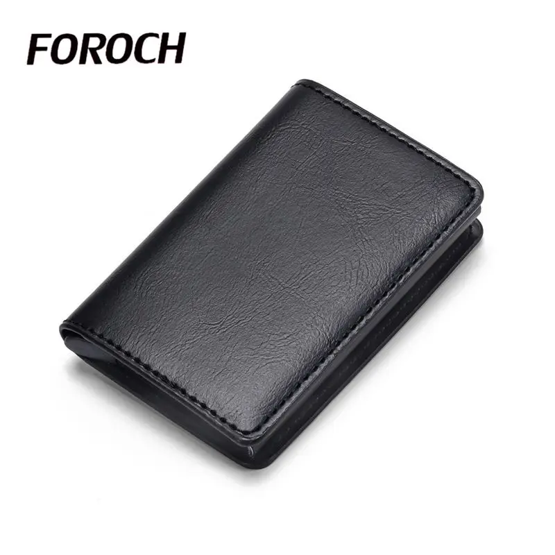 2020 New Credit Card Holder Wallet Men And Women PU Leather ID Fashion Carbon Fiber Business RIFD Bank Case | Багаж и сумки